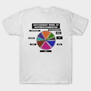 Jack Donaghy Wheel of Happiness Domination T-Shirt